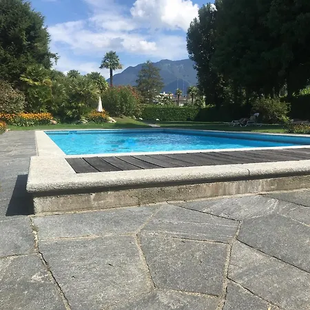 公寓 Mit Garten Und Pool In 阿斯科纳