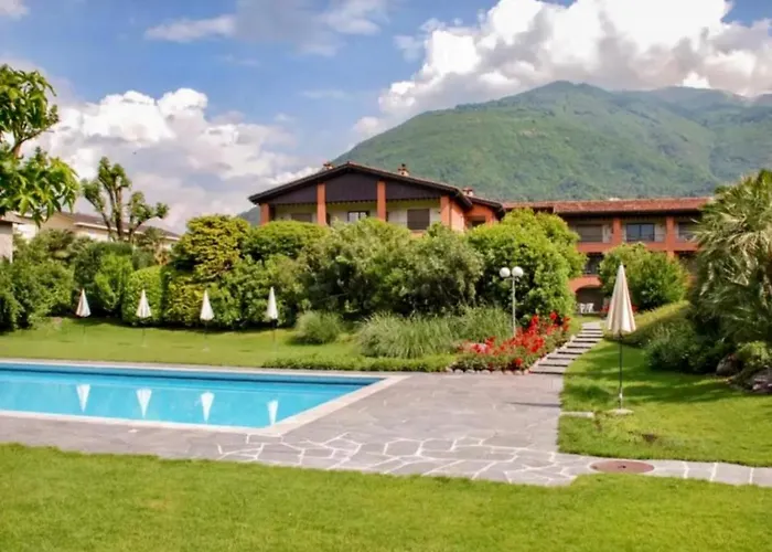 Mit Garten Und Pool In * 阿斯科纳